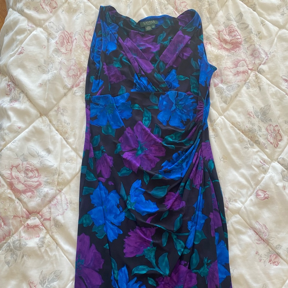 Blue & Purple Ralph Lauren dress